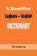 Immagine di A Simplified Lugbara-English Dictionary
