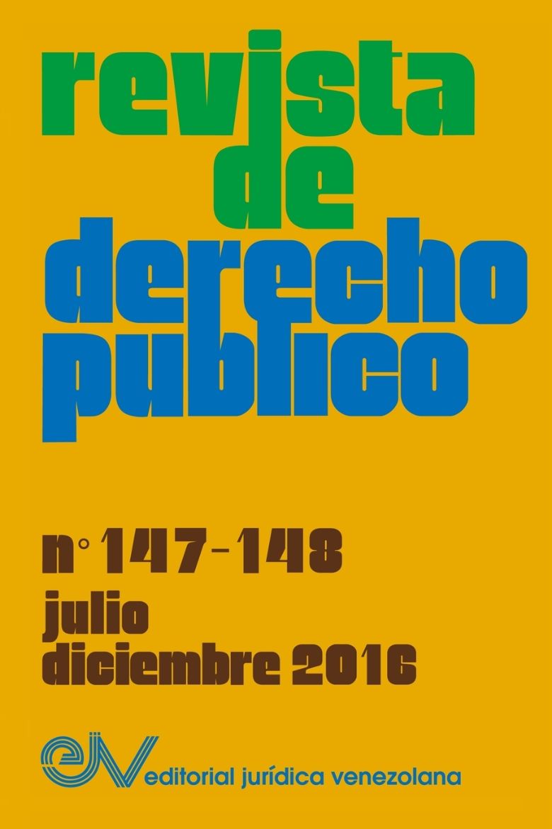 Immagine di REVISTA DE DERECHO PÚBLICO (Venezuela), No. 147-148, julio-diciembre 2016
