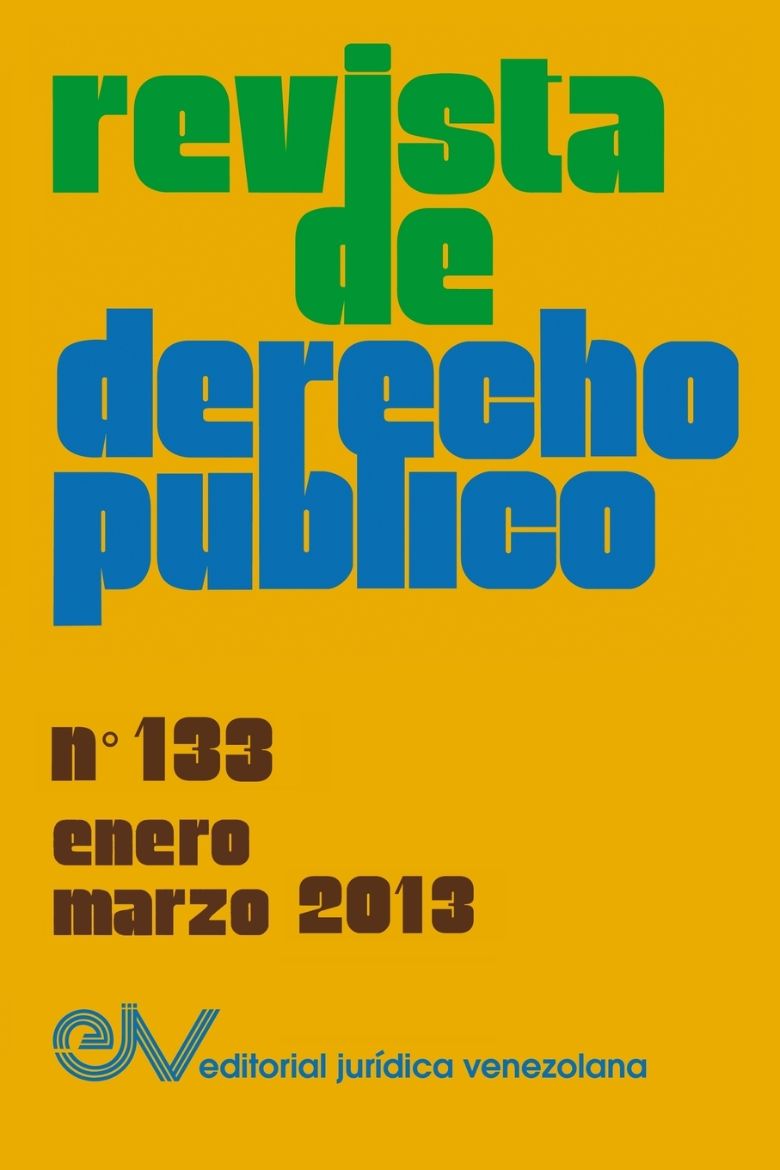 Immagine di REVISTA DE DERECHO PÚBLICO (Venezuela), No. 133, Enero-Marzo 2013