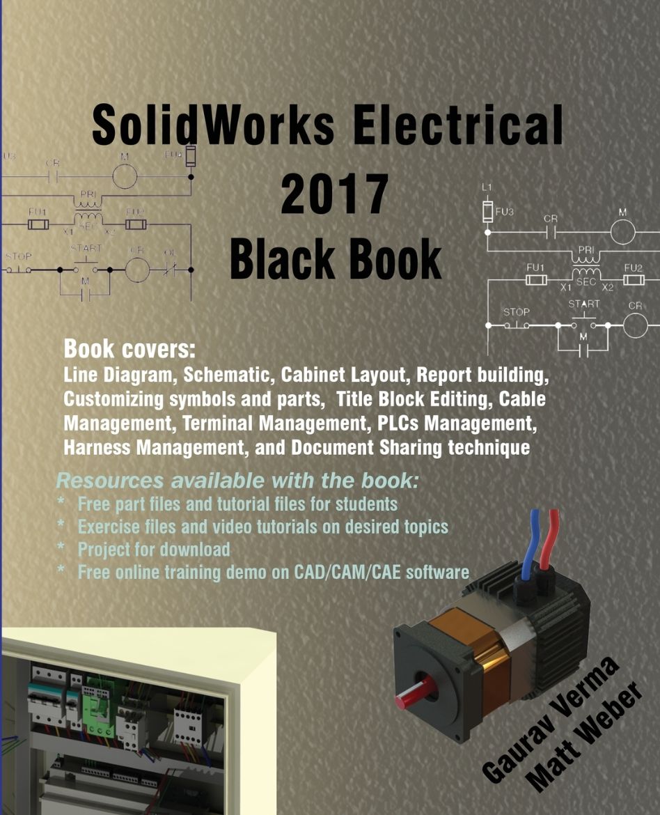 Immagine di SolidWorks Electrical 2017 Black Book