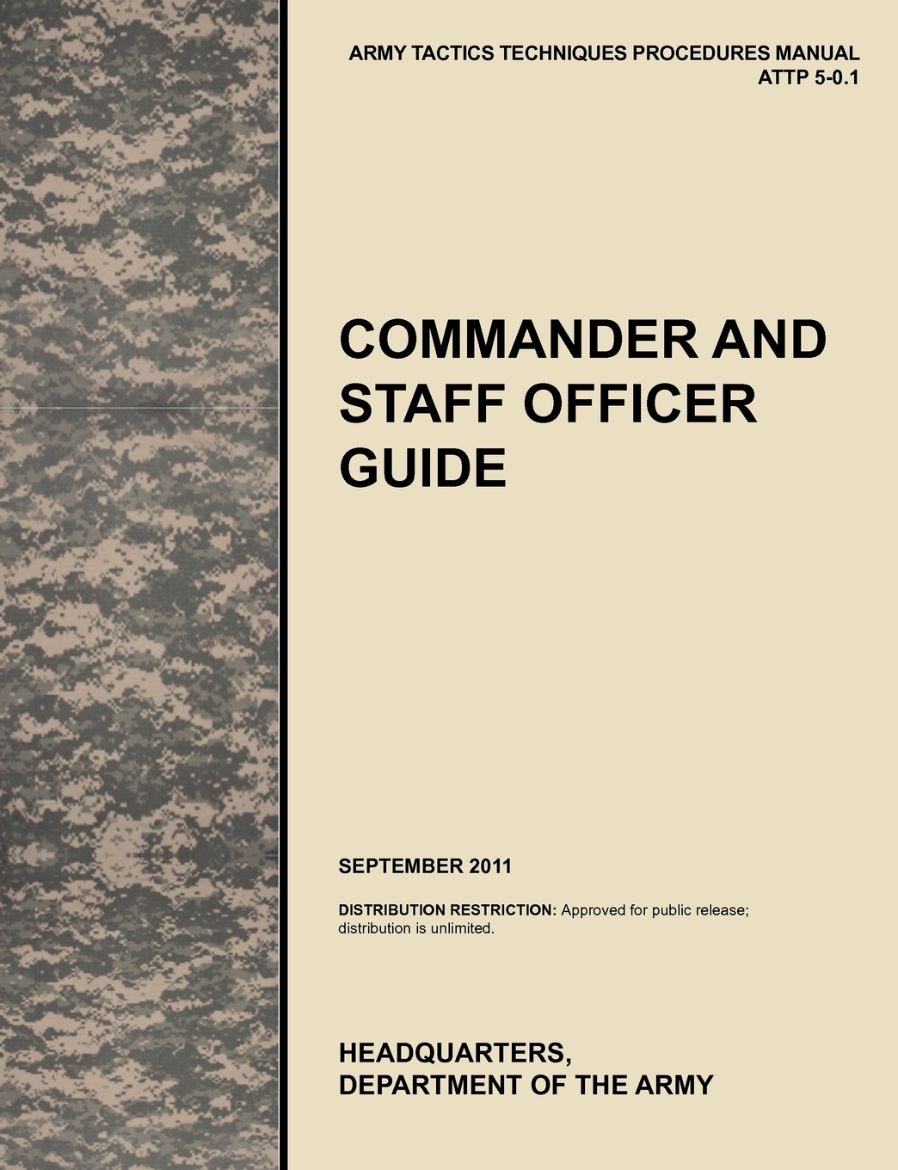 Immagine di Commander and Staff Officer Guide