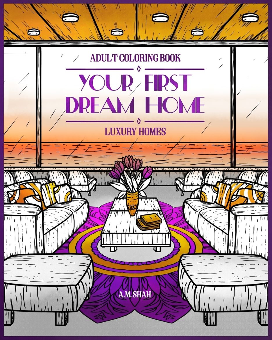 Immagine di Adult Coloring Book Luxury Homes