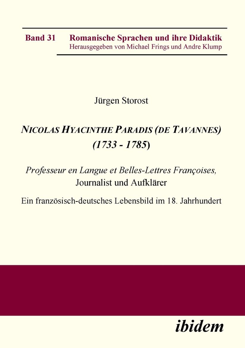 Immagine di Nicolas Hyacinthe Paradis (de Tavannes) (1733 - 1785)