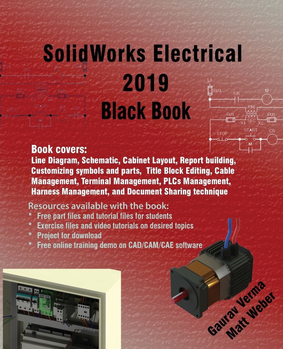 Immagine di SolidWorks Electrical 2019 Black Book