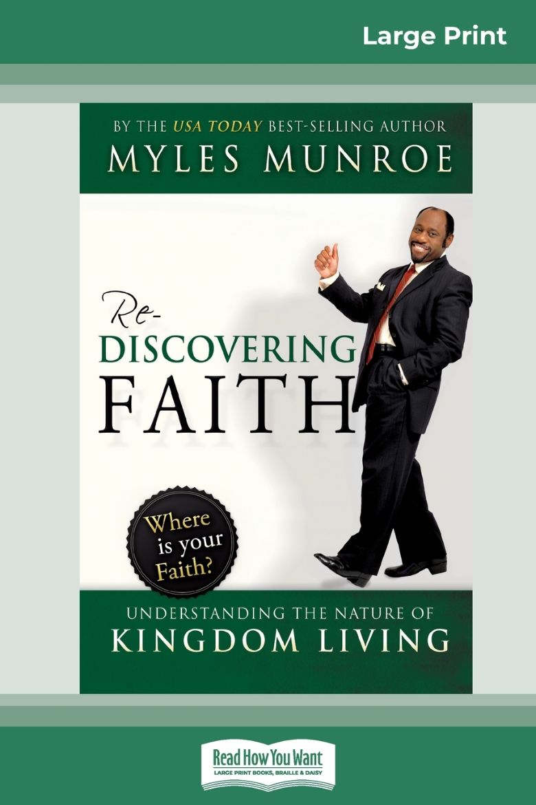 Immagine di Rediscovering Faith Trade Paper (16pt Large Print Edition)