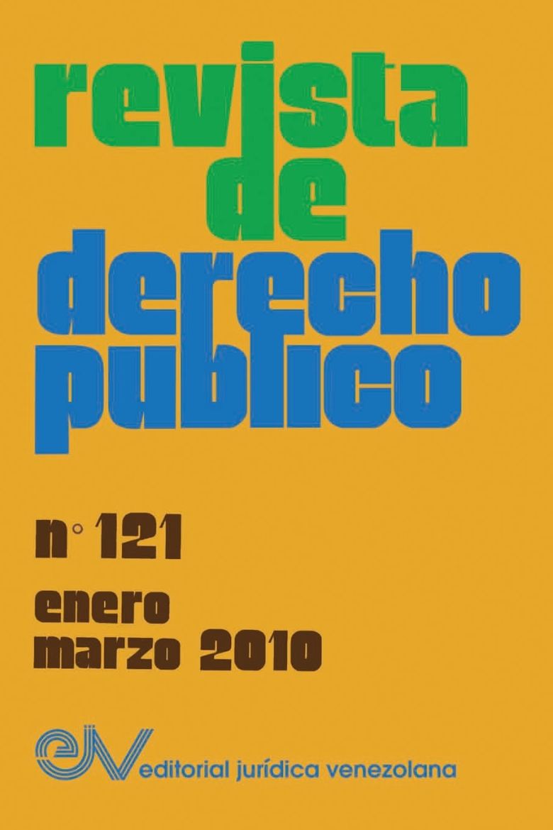 Immagine di REVISTA DE DERECHO PÚBLICO (Venezuela), No. 121, enero-marzo 2010