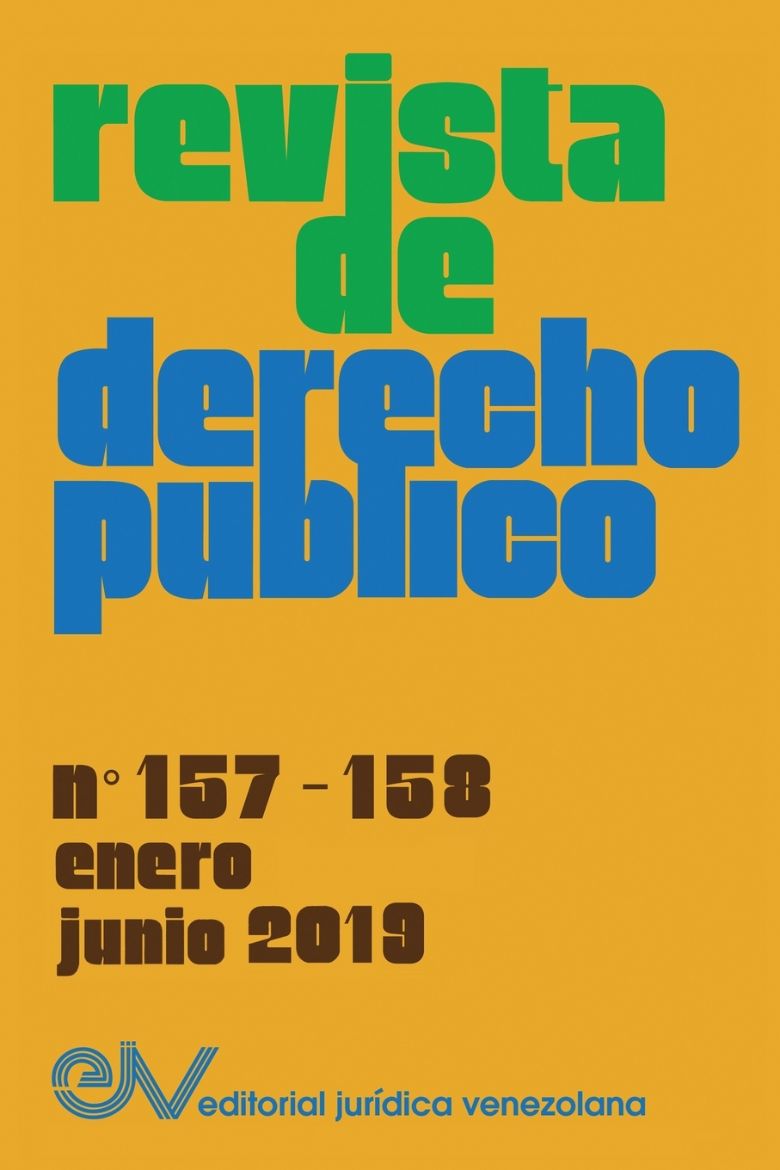Immagine di REVISTA DE DERECHO PÚBLICO (Venezuela), No. 157-158, enero-junio 2019