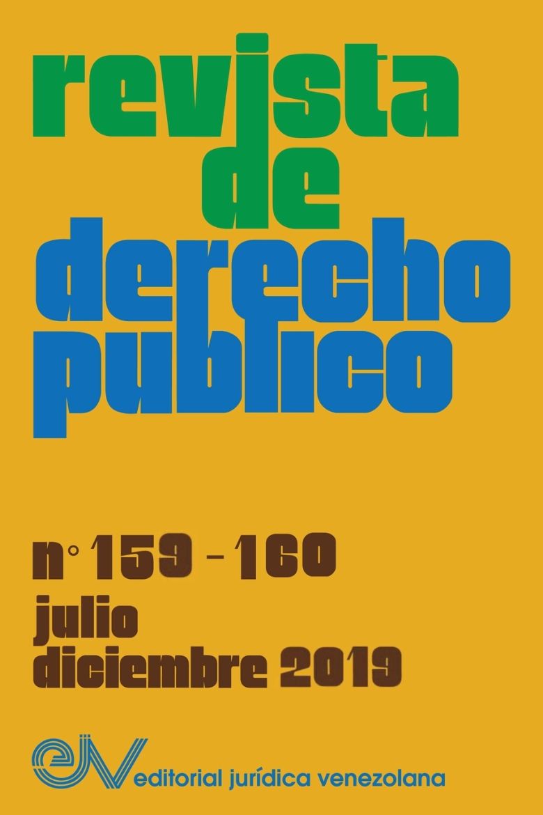 Immagine di REVISTA DE DERECHO PÚBLICO (Venezuela), No. 159-160, julio-diciembre 2019