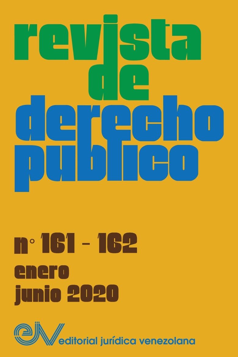 Immagine di REVISTA DE DERECHO PUBLICO (Venezuela) No. 161-162, enero-junio 2020)
