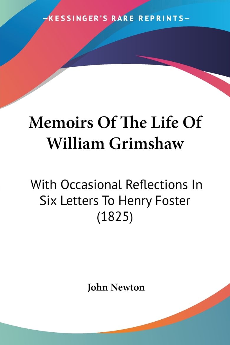 Immagine di Memoirs Of The Life Of William Grimshaw