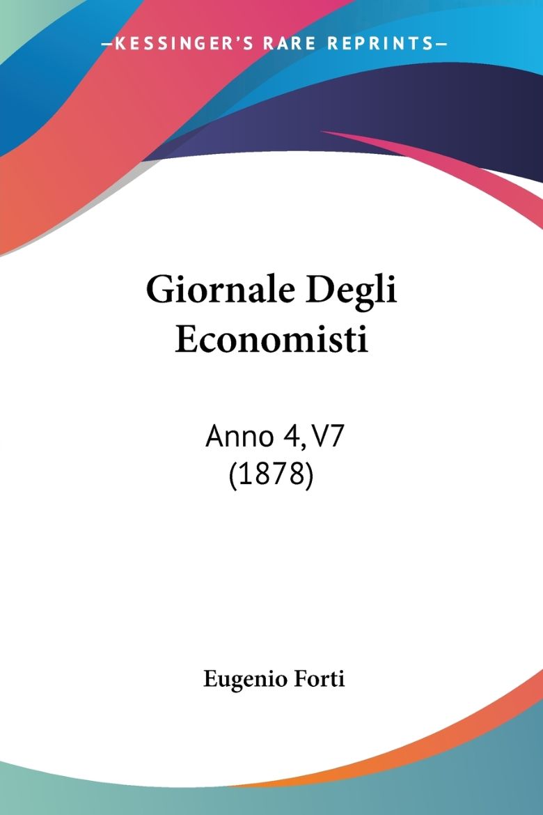 Immagine di Giornale Degli Economisti
