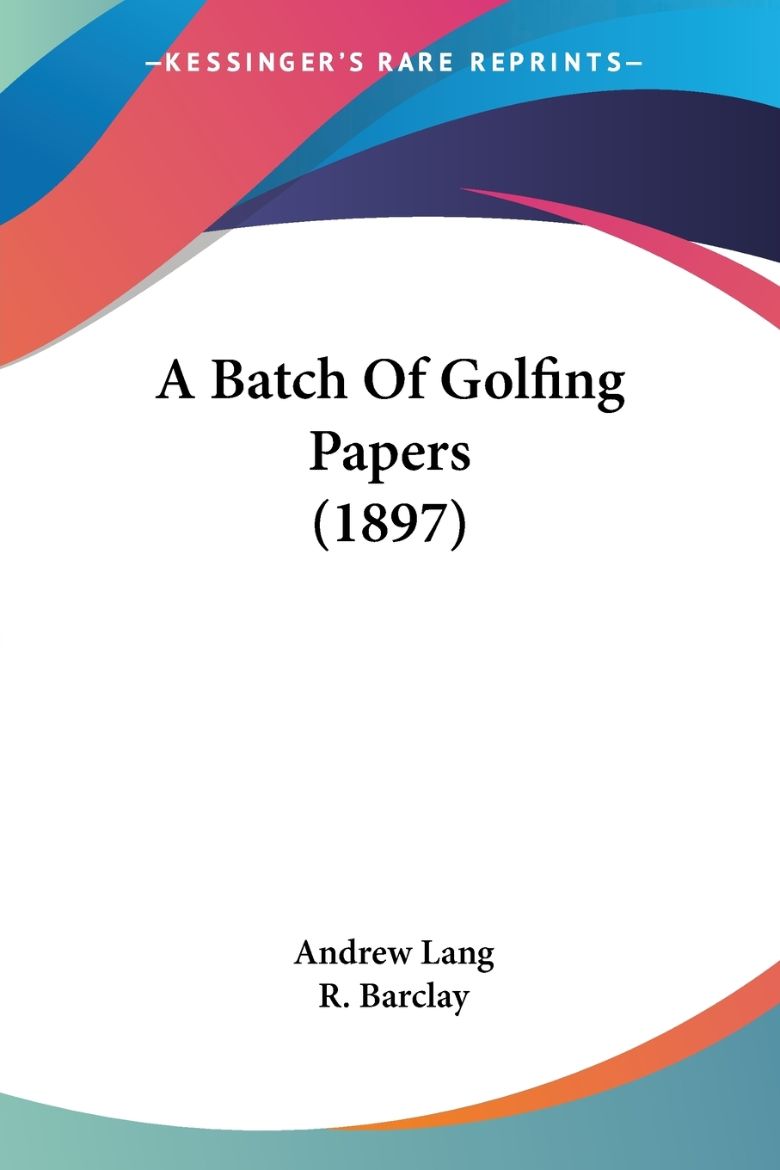 Immagine di A Batch Of Golfing Papers (1897)
