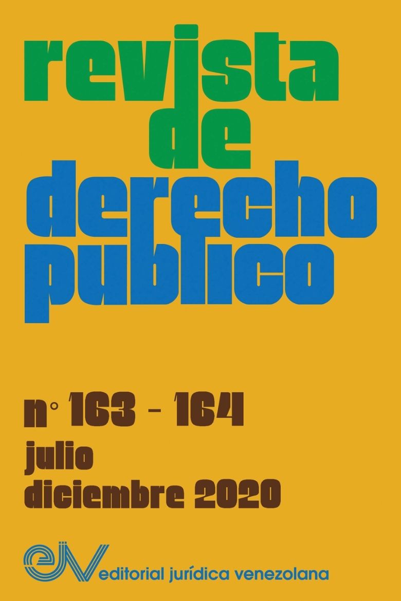 Immagine di REVISTA DE DERECHO PUBLICO (Venezuela), No. 163-164, julio-diciembre 2020