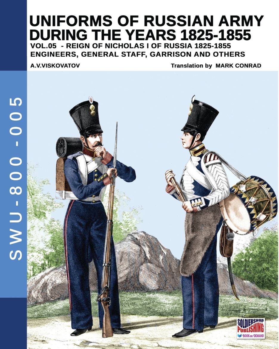 Immagine di Uniforms of Russian army during the years 1825-1855 vol. 05