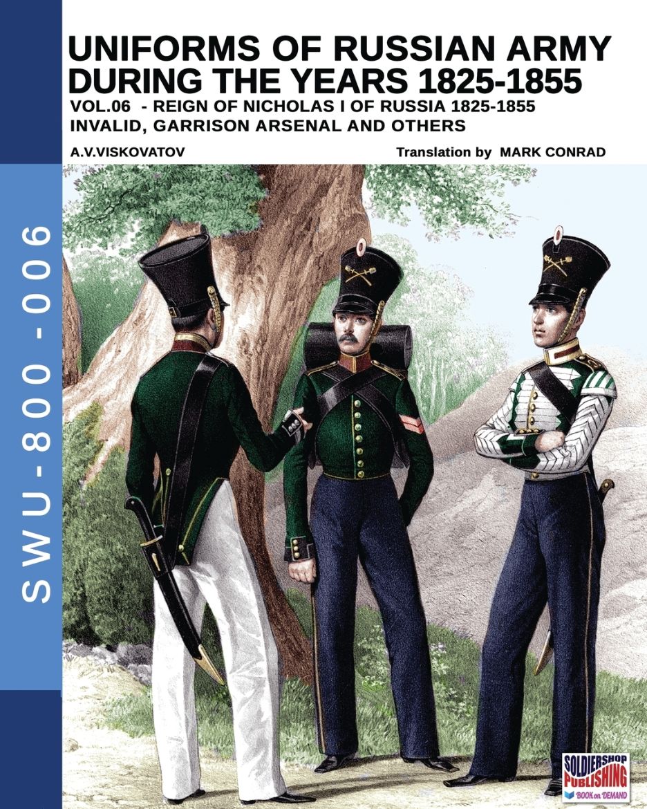 Immagine di Uniforms of Russian army during the years 1825-1855 vol. 06