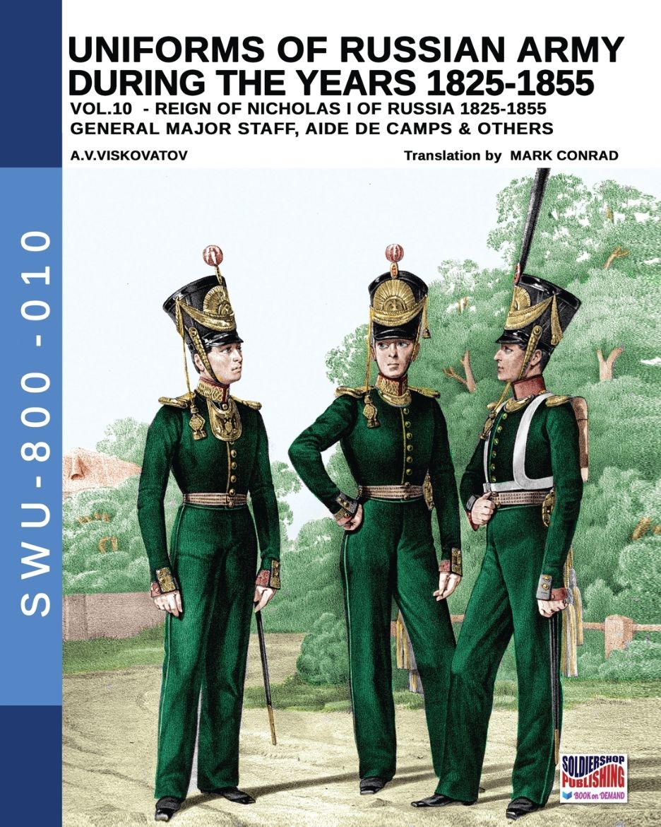 Immagine di Uniforms of Russian army during the years 1825-1855 - Vol. 10
