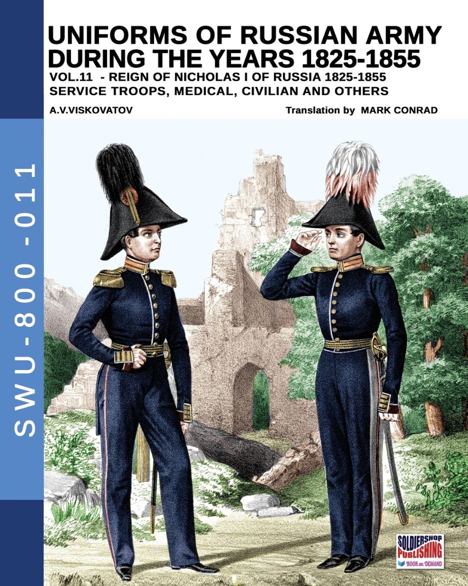 Immagine di Uniforms of Russian army during the years 1825-1855 - Vol. 11