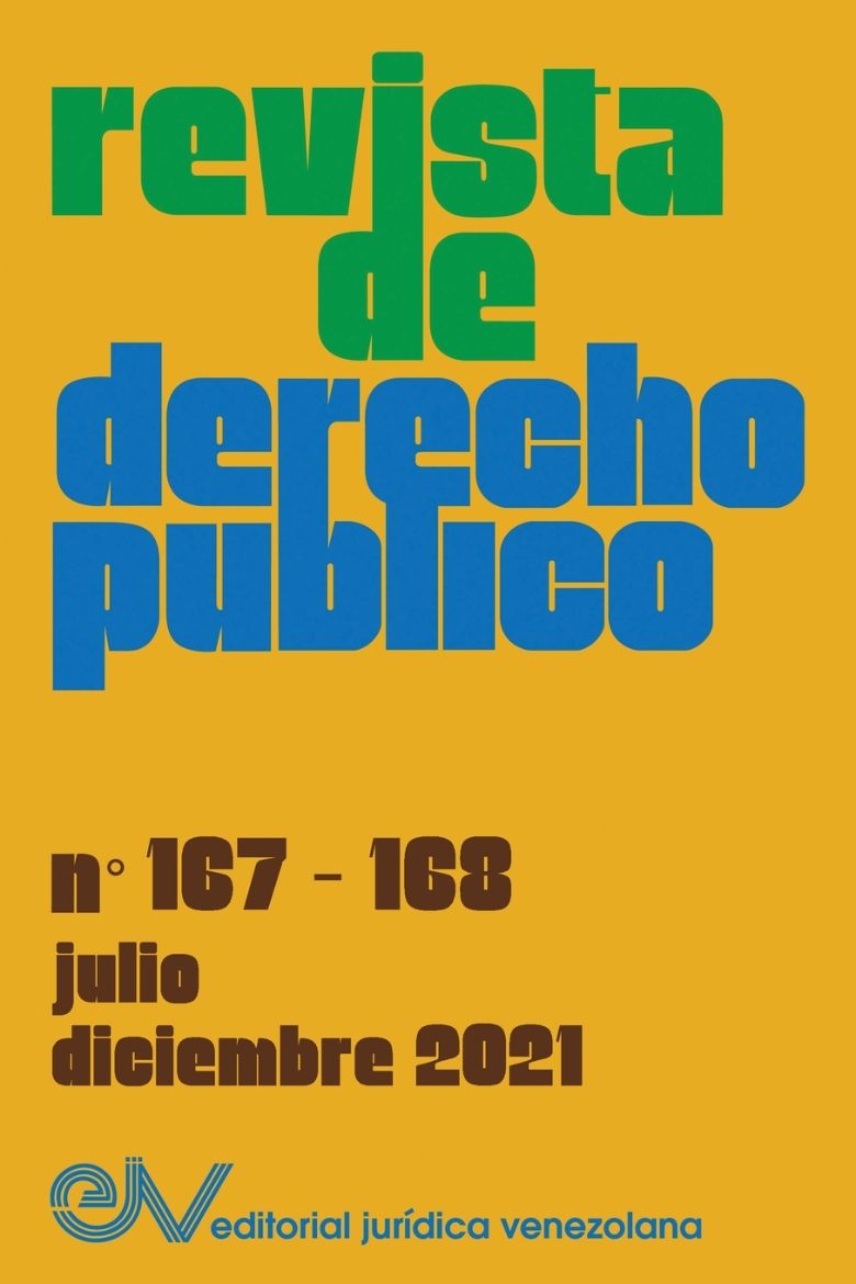 Immagine di REVISTA DE DERECHO PÚBLICO (VENEZUELA), No. 167-168, julio-diciembre 2021