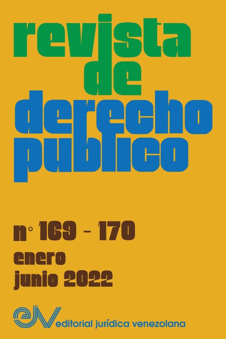 Immagine di REVISTA DE DERECHO PÚBLICO (VENEZUELA), No. 169-170, enero-junio 2022