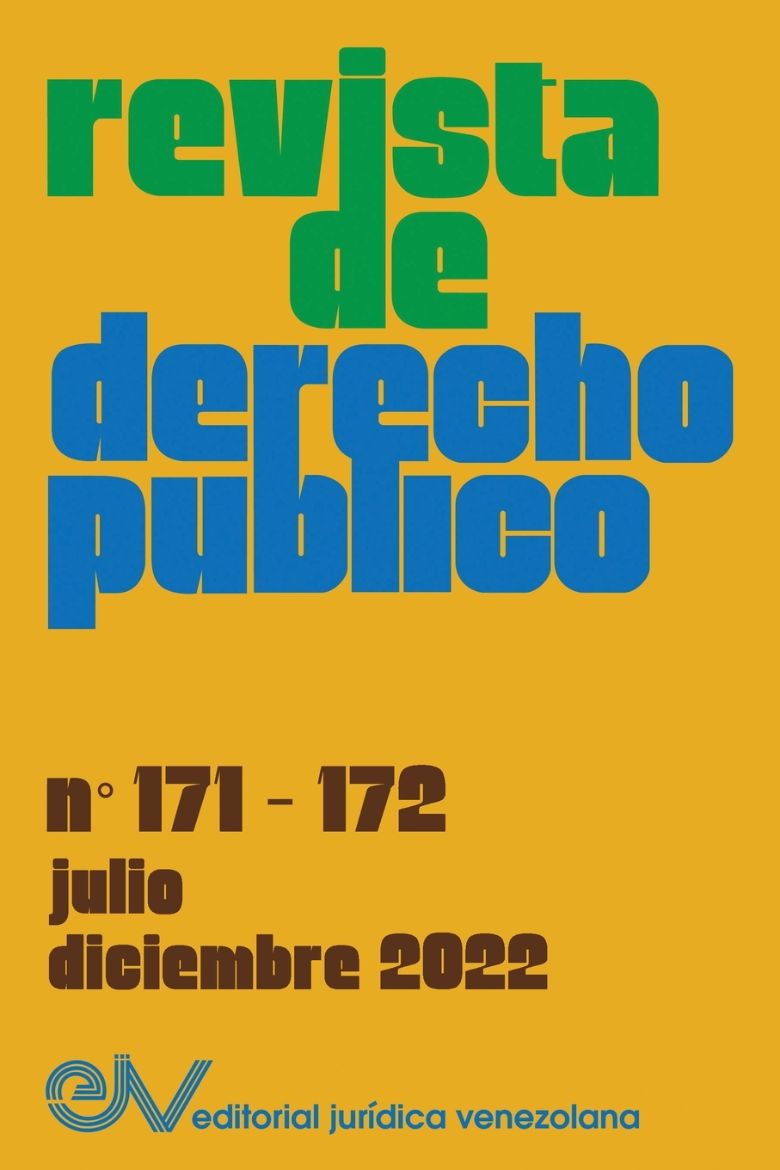 Immagine di REVISTA DE DERECHO PÚBLICO (Venezuela), No. 171-172 (julio-diciembre 2022)