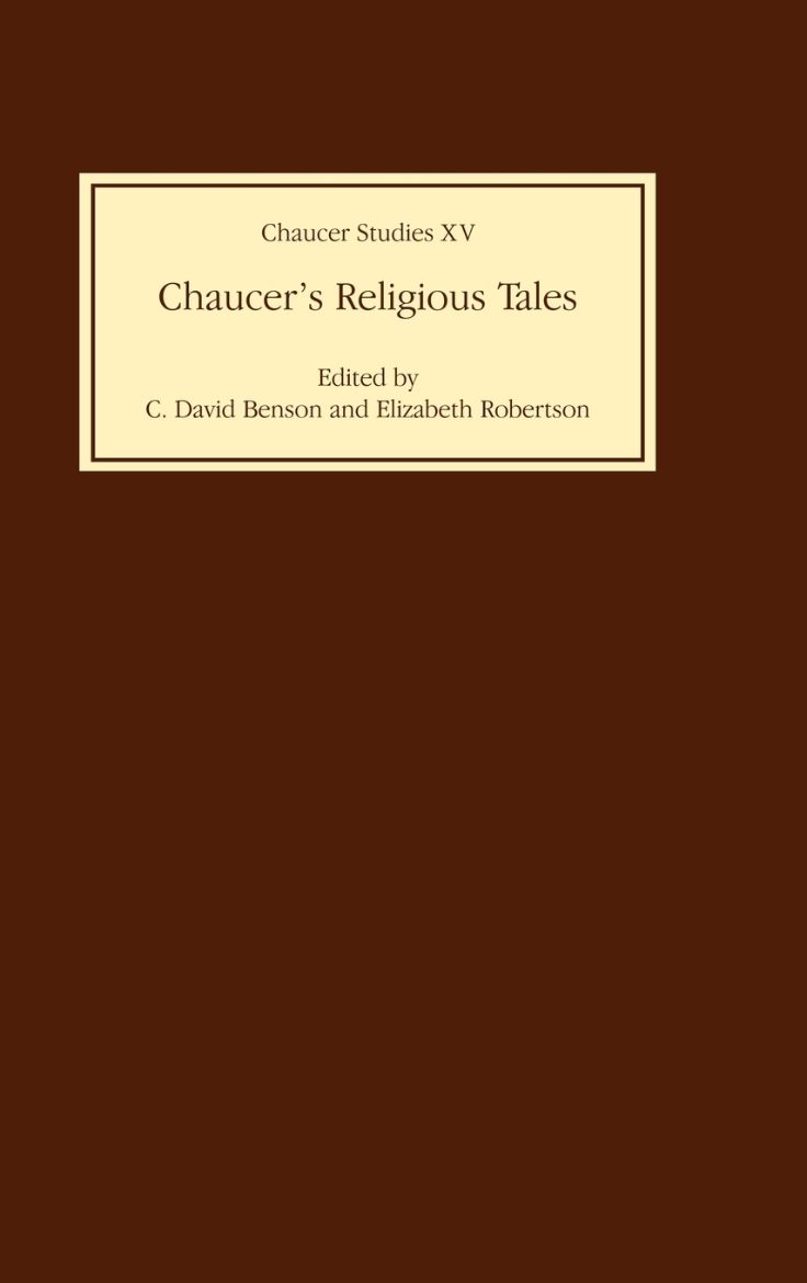 Immagine di Chaucer's Religious Tales Chaucer's Religious Tales Chaucer's Religious Tales