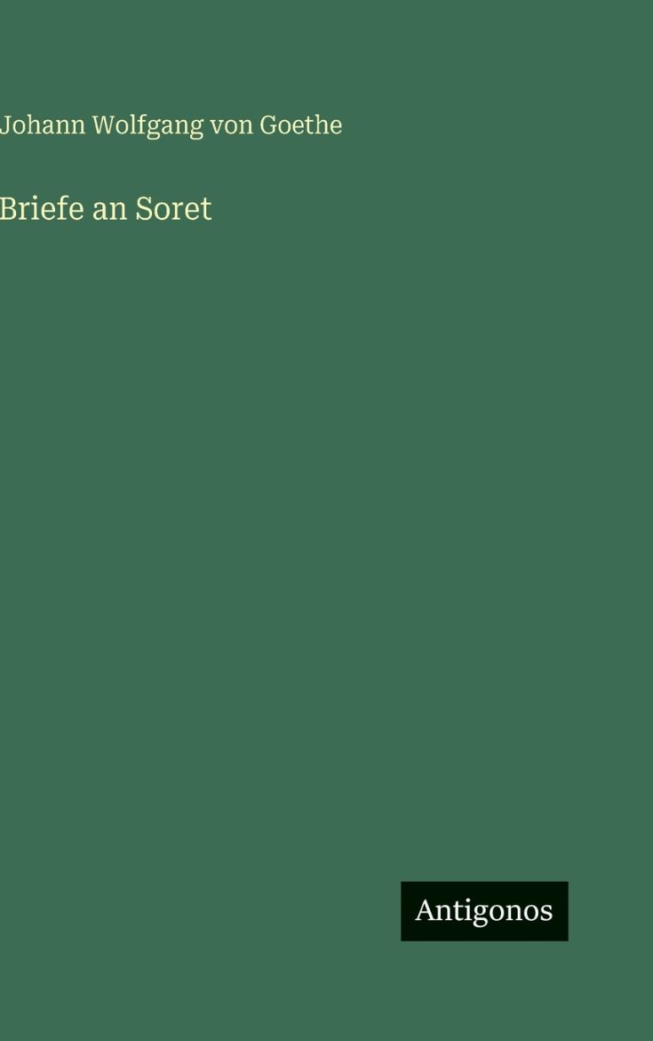 Immagine di Briefe an Soret