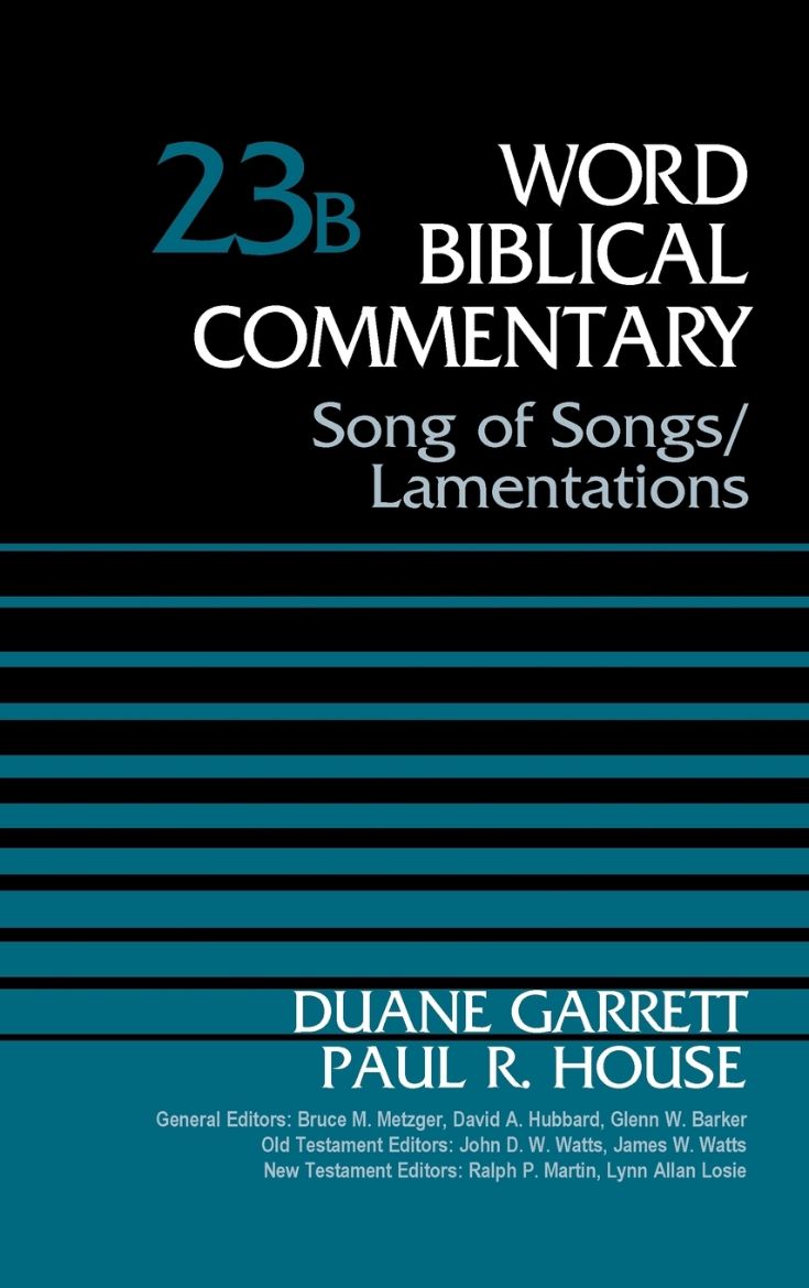 Immagine di The Song of Songs and Lamentations, Volume 23b