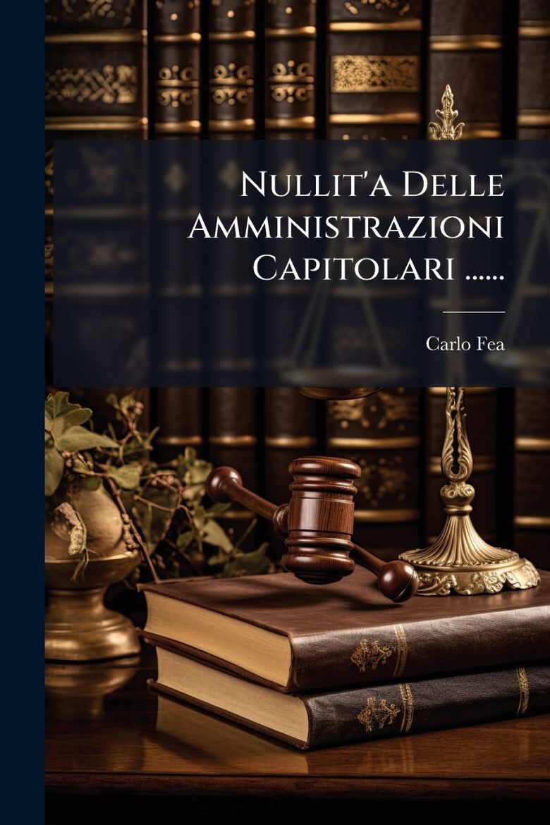 Immagine di Nullit'a Delle Amministrazioni Capitolari ......
