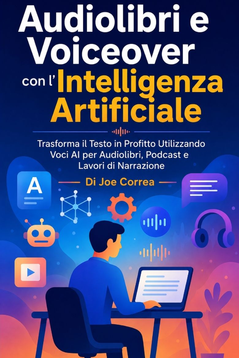 Immagine di Audiolibri e Voiceover con l'Intelligenza Artificiale