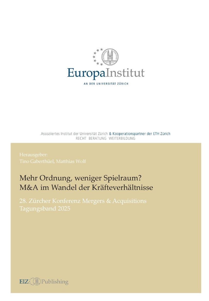 Immagine di Mehr Ordnung, weniger Spielraum? M&A im Wandel der Kräfteverhältnisse
