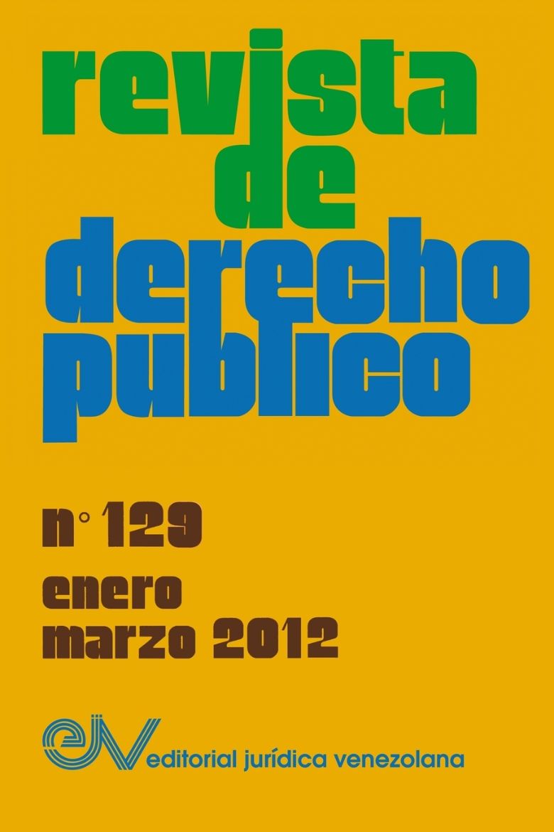 Immagine di REVISTA DE DERECHO PÚBLICO (Venezuela), No. 129, Enero-Marzo 2012