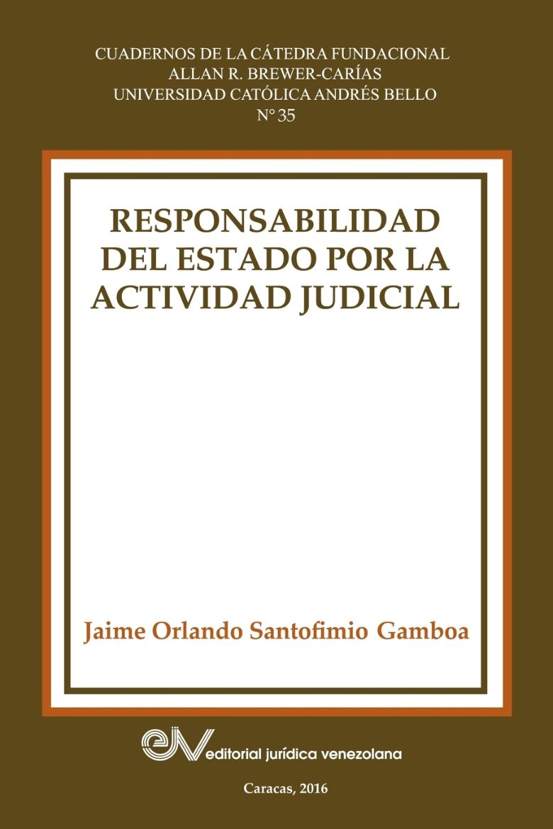 Picture of RESPONSABILIDAD DEL ESTADO POR LA ACTIVIDAD JUDICIAL