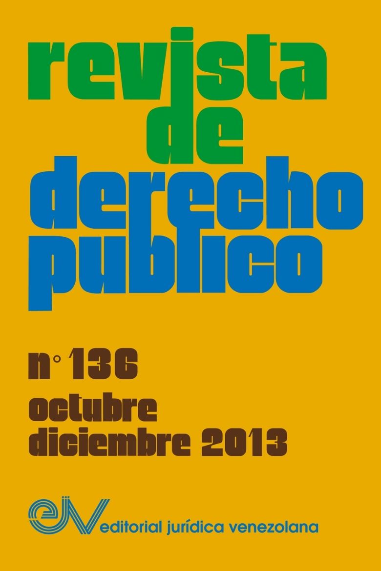 Immagine di REVISTA DE DERECHO PUBLICO (Venezuela) No. 136, Octubre-Diciembre 2013