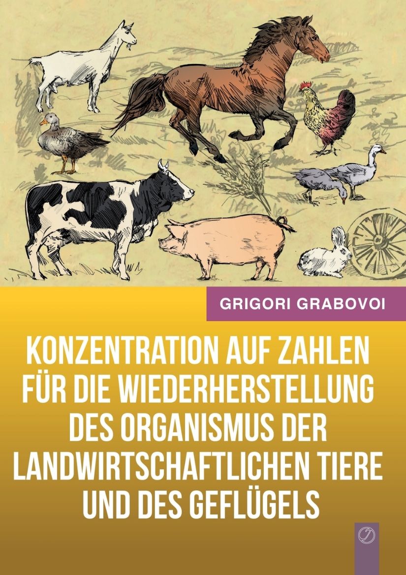 Immagine di Konzentration auf Zahlen für die Wiederherstellung des Organismus der landwirtschaftlichen Tiere und des Geflügels (GERMAN Version)