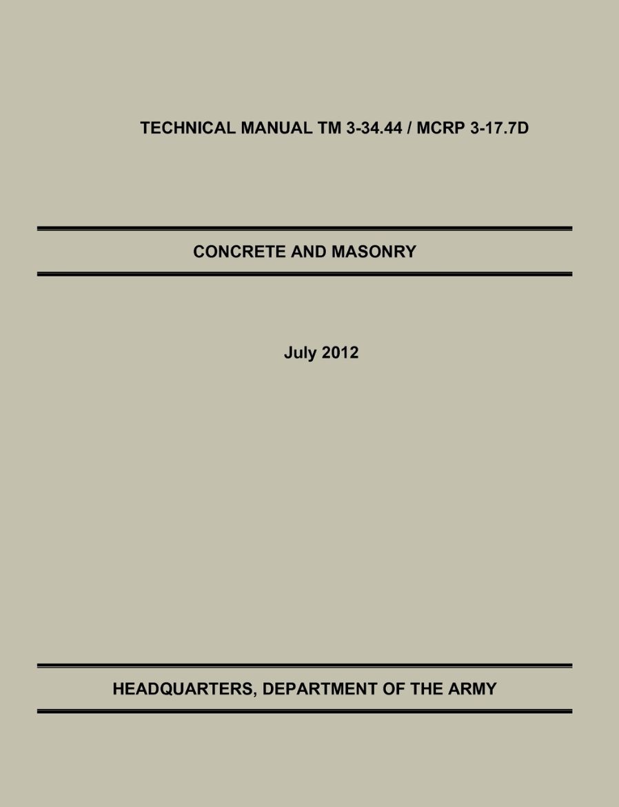 Picture of Concrete and Masonry