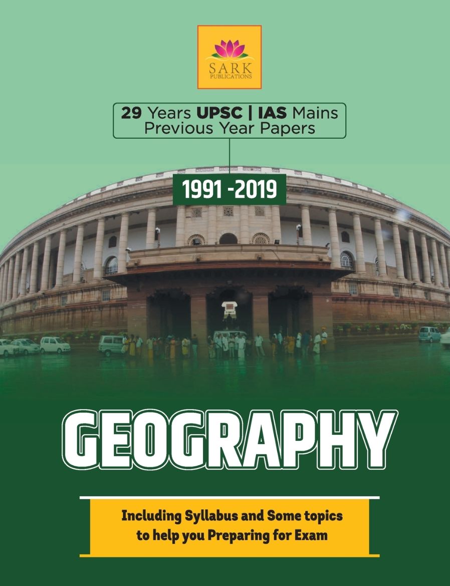 Picture of IAS MAINS GEOGRAPHY PREVIOUS YEAR PAPERS