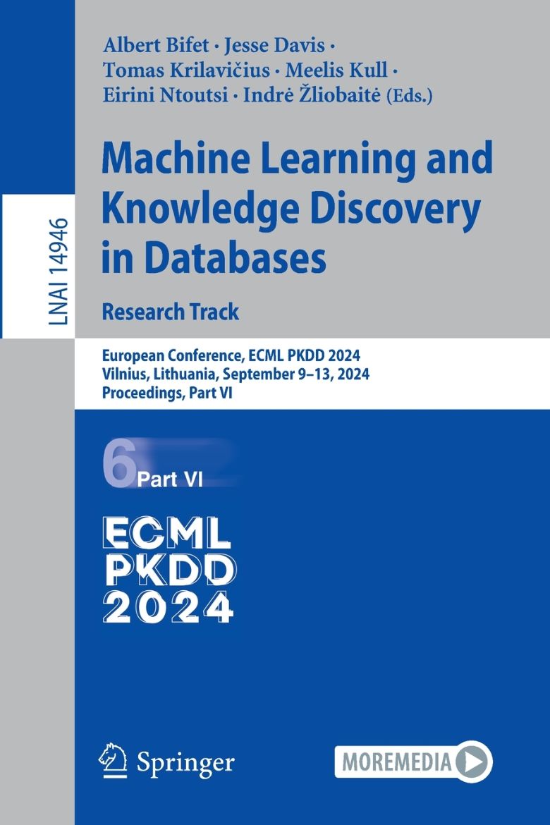 Immagine di Machine Learning and Knowledge Discovery in Databases. Research Track