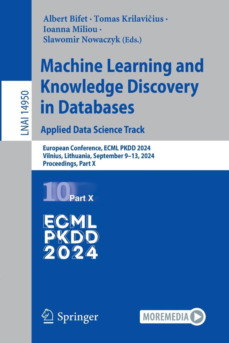 Immagine di Machine Learning and Knowledge Discovery in Databases. Applied Data Science Track