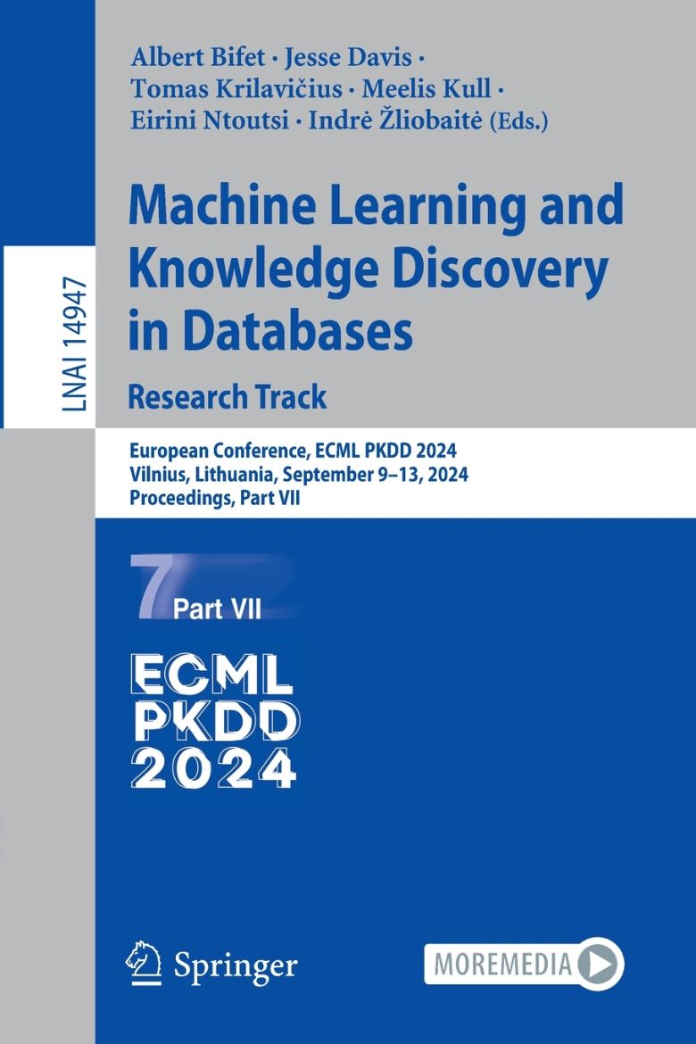 Immagine di Machine Learning and Knowledge Discovery in Databases. Research Track