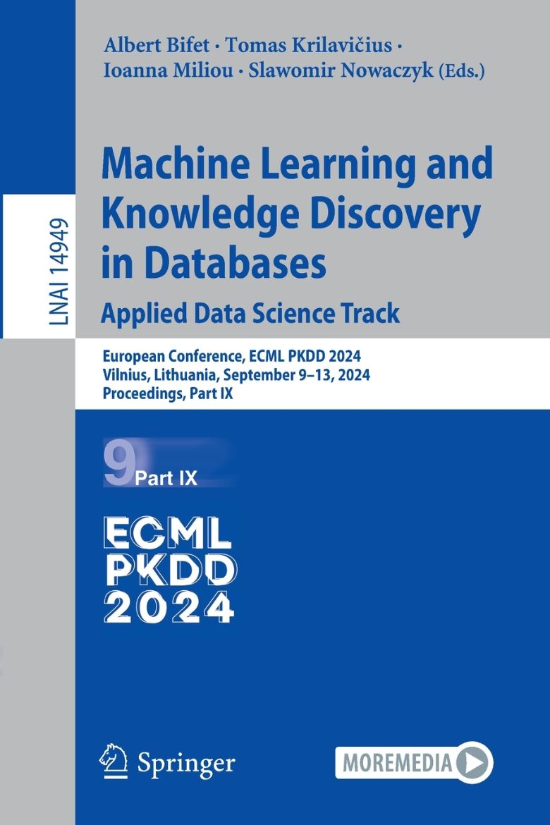 Immagine di Machine Learning and Knowledge Discovery in Databases. Applied Data Science Track