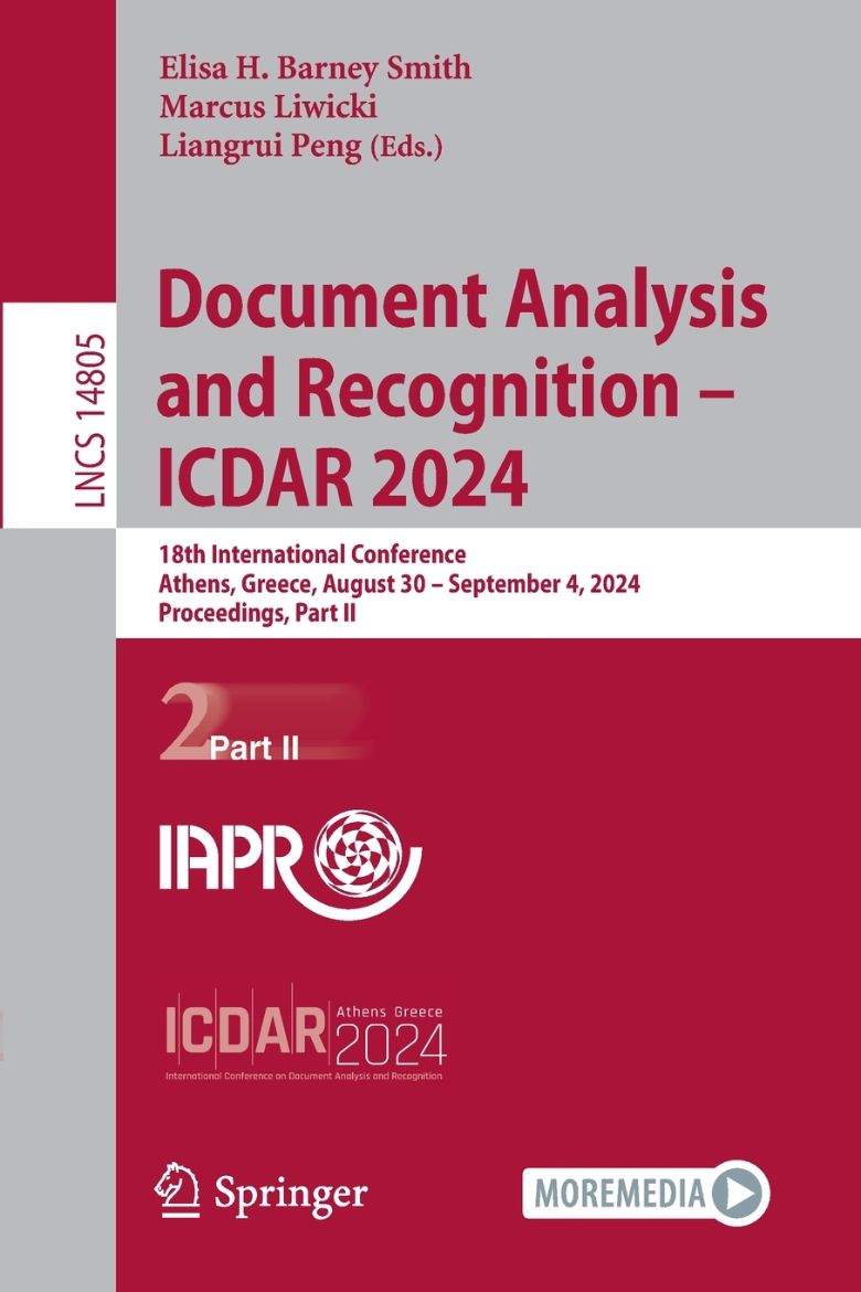 Immagine di Document Analysis and Recognition - ICDAR 2024
