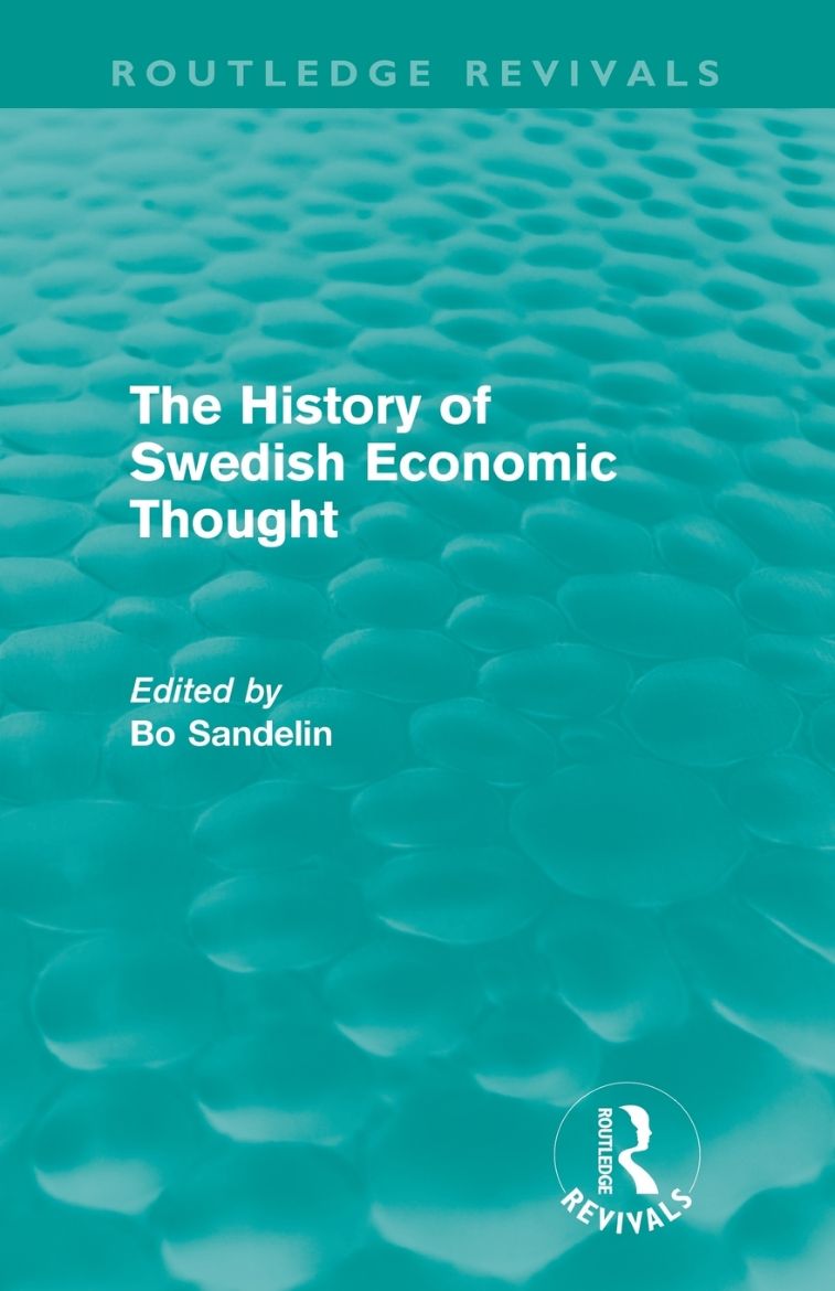 Picture of The History of Swedish Economic Thought (Routledge Revivals)