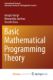 Immagine di Basic Mathematical Programming Theory