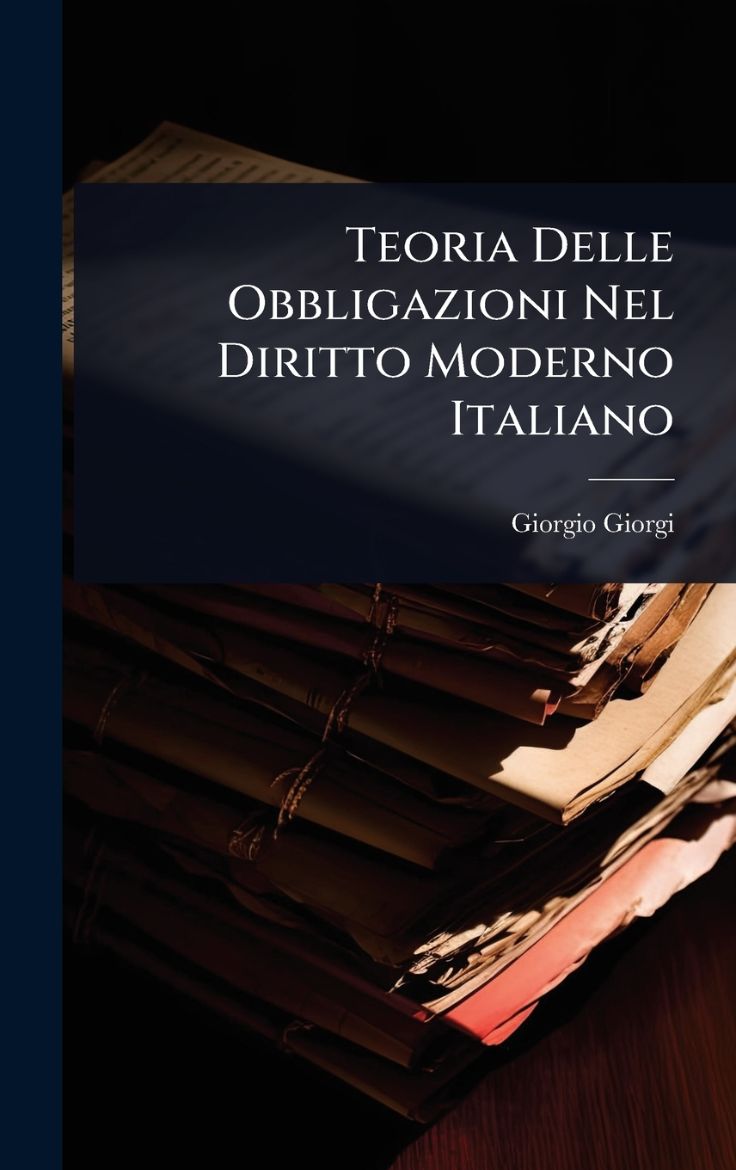 Picture of Teoria Delle Obbligazioni Nel Diritto Moderno Italiano