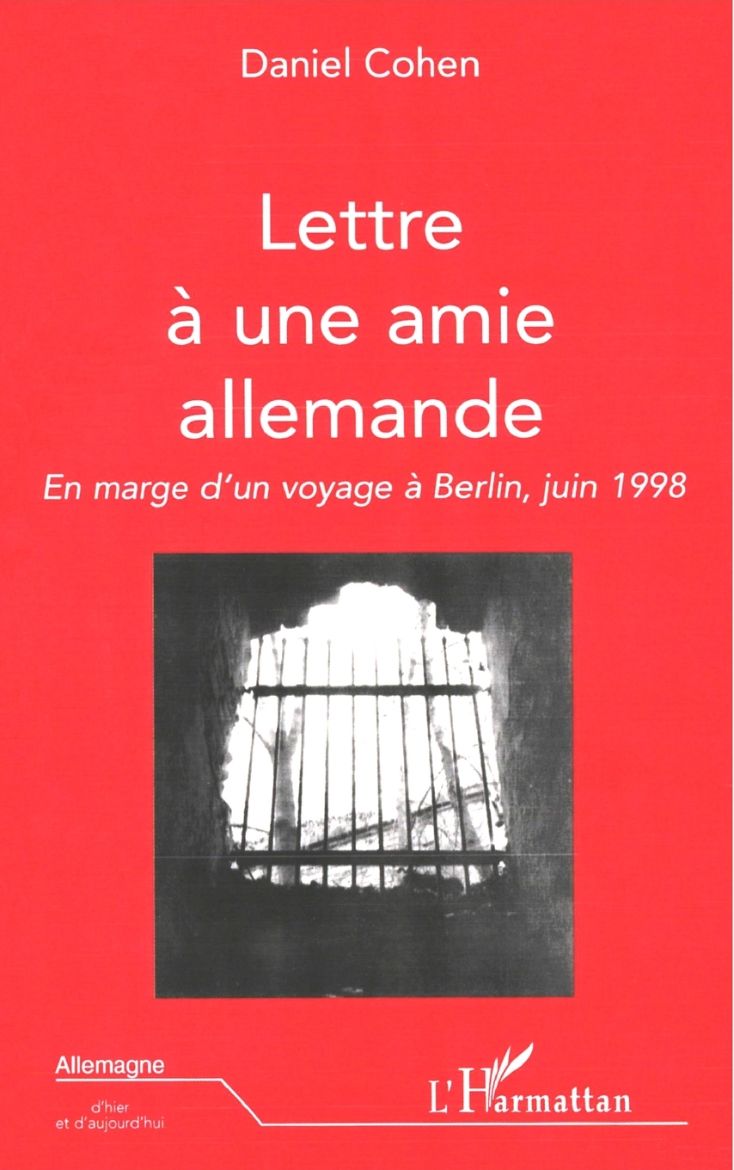 Immagine di LETTRE A UNE AMIE ALLEMANDE